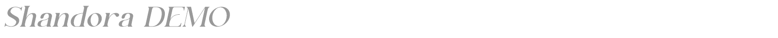 Shandora font preview